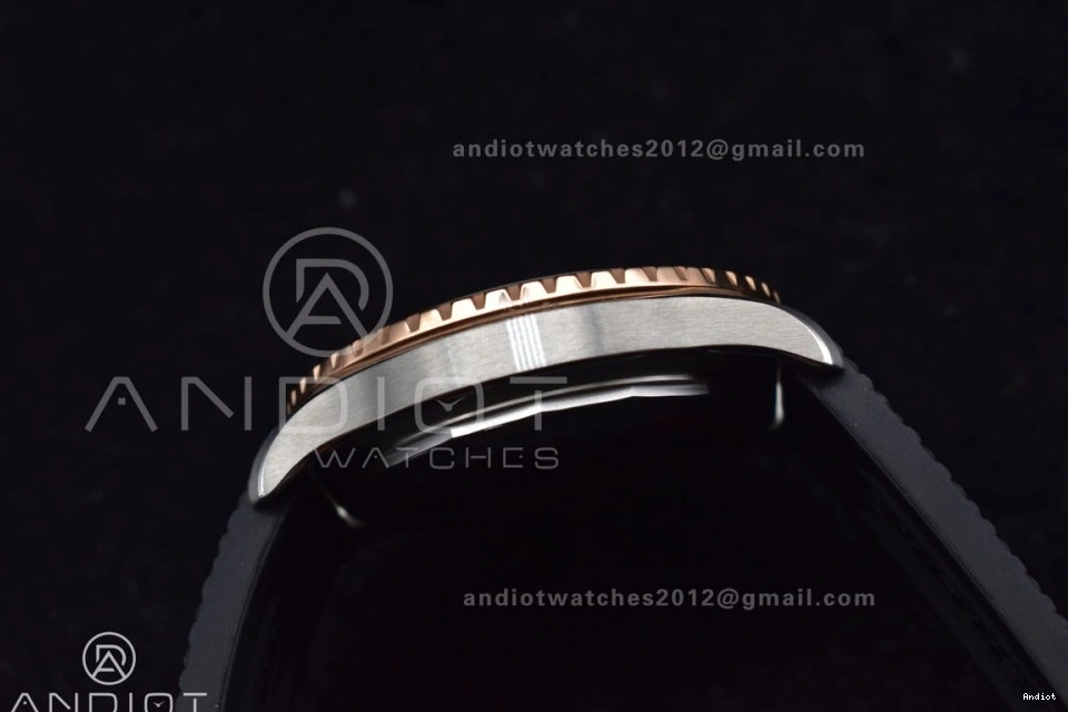 Edition Black Black Best BLSF Automatic Dial RG Rubber SS A2824 42 SuperOcean 1:1 on Strap 0227